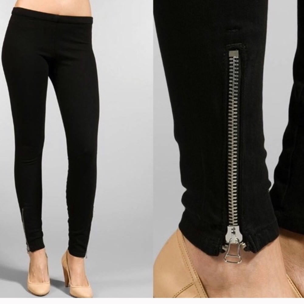 Joes Jeans Nordstrom Black Ankle Zipper Jeggings